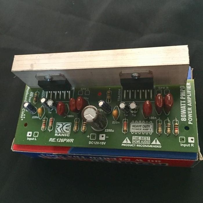 KIT POWER AMPLI TDA 2004 STEREO BTL