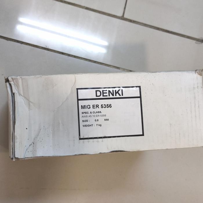 Mantab Kawat Las Mig Atau Co Alumunium 5356 Denki Terlariss 
