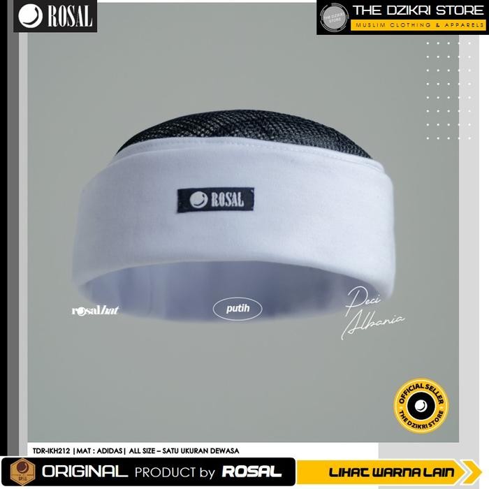 ORIGINAL PECI NIA ROSAL Sholat Solat Shalat Pria Ikhwan Kopiah Songkok Muslim Nyaman READY STOCK