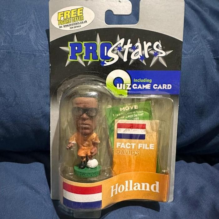 q9v5- Action Figure Original Corinthian Prostars Edgar Davids Netherlands