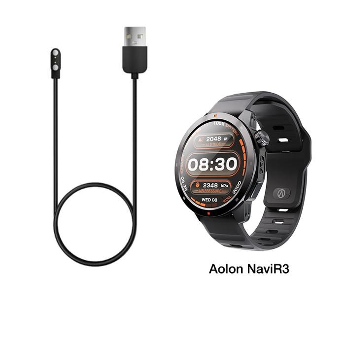 2prr- Aolon Original Smartwatch Charging Cable Kabel Pengisian Asli Suitable For Aolon Smart