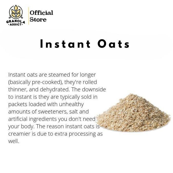 by3n- Granola Addict - Quick Rolled Oat / Gandum Instant 500G