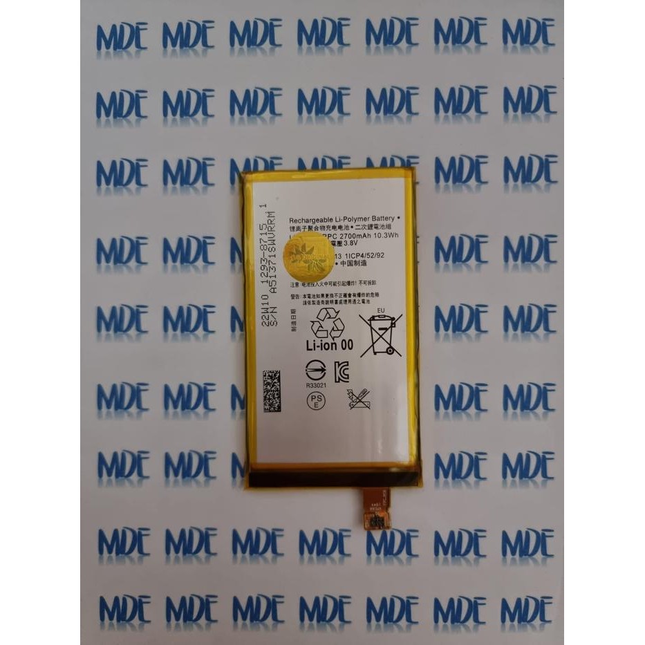 Original Baterai Sony Xperia X Compact Original Batre Battery Tepercaya