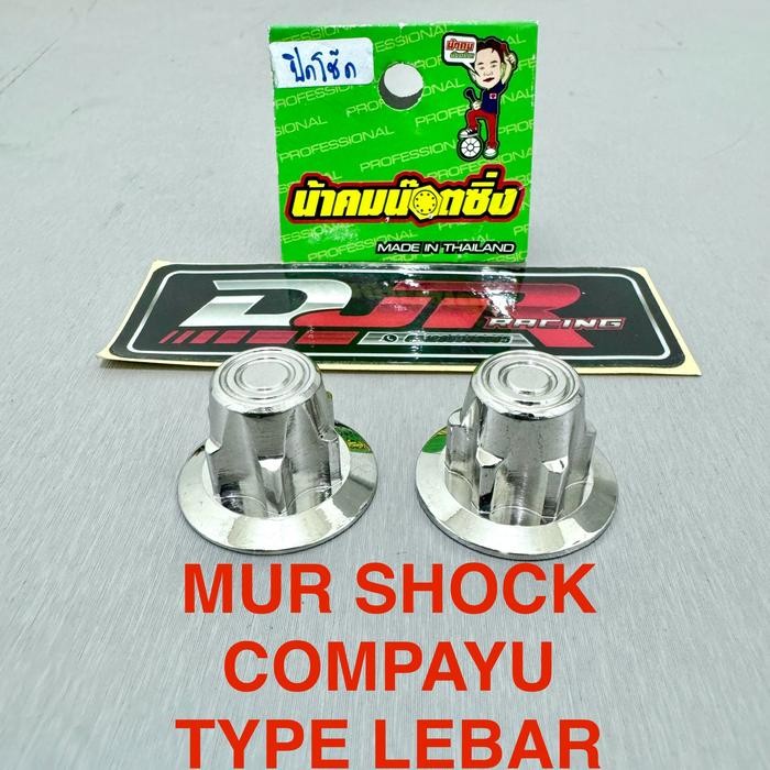 MUR SHOCK BREAKER RX KING RXKING SUPRA WAVE PROBOLT STAINLESS original COMPAYU THAILAND MUR 14 M10