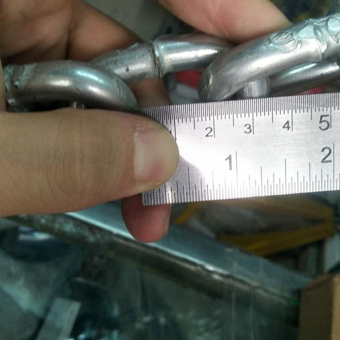 ktw6- Rantai Besi 10Mm / Rantai Kapal 10Mm / Rantai Besar / Rantai Galvanis