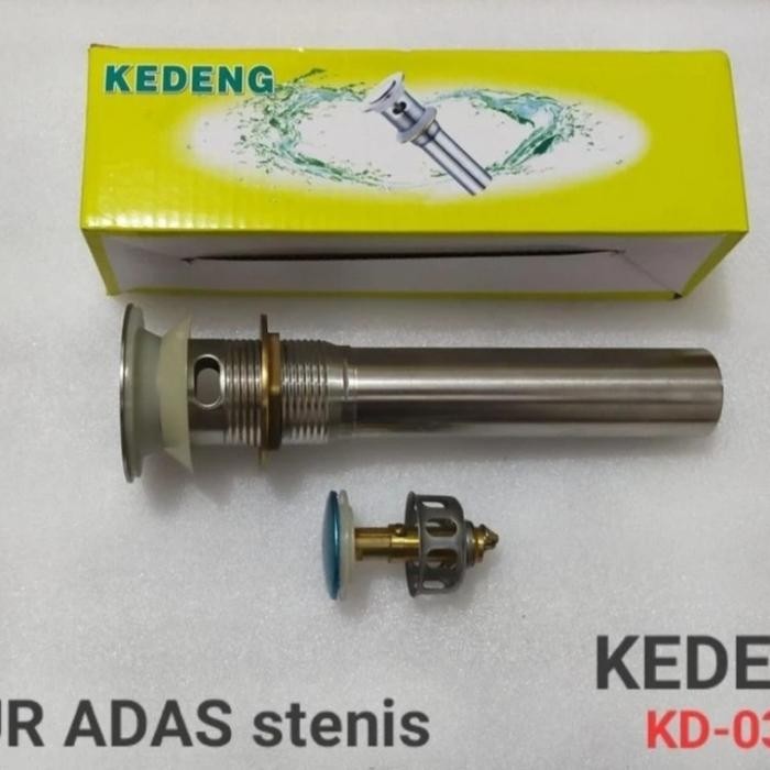 kepala sifon afur wastafel stainless / afur sifon wastafel SUS 304