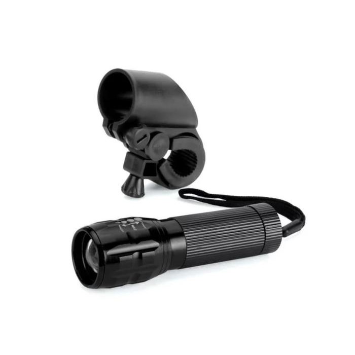 Lampu Sepeda / Senter Serba Guna / Senter Sepeda + Holder Sepeda