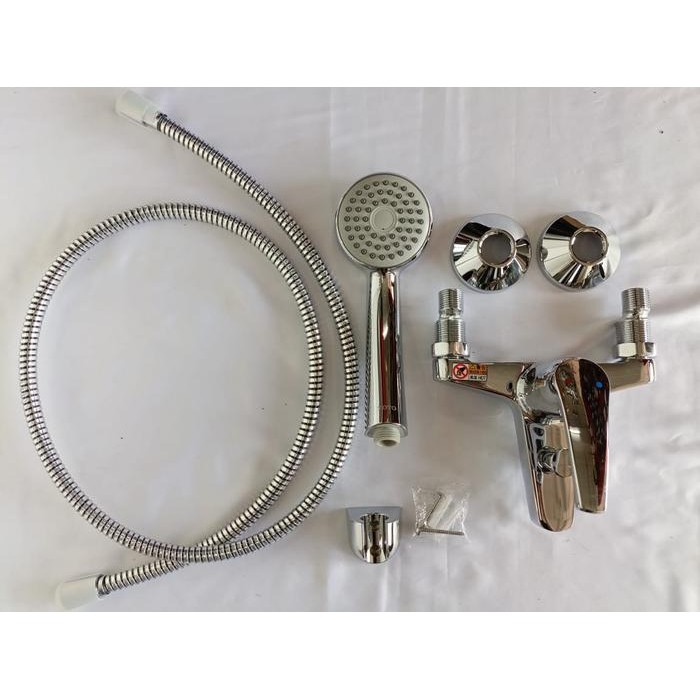 3s3c- Toto Tx432 Sdn Single Lever Bath & Shower Set Kran Bath Tub Keran Air Selang