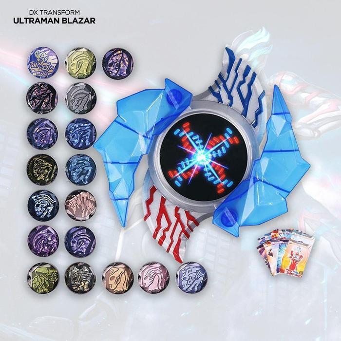 HOT SALE KOLEKSI MAINAN TRANSFORMASI ULTRAMAN BLAZAR DX TRANSFORMATION ALAT TRANSFORMASI UNIK