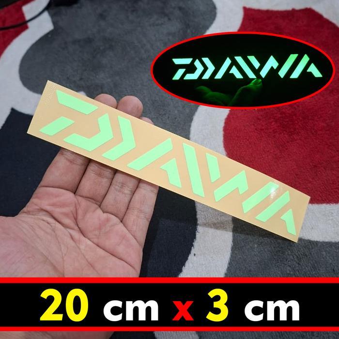 Stiker Fosfor Menyala Dalam Gelap Untuk Box Pancing Motor Mobil Shimano Daiwa Glow in The Dark