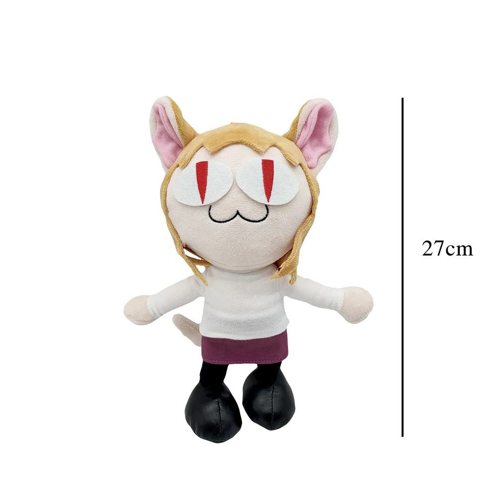 Game FNF Neco Arc Plush Doll Cartoon Plushie Toy Stuffed Animal Anime Plushies Figure Soft Figurine