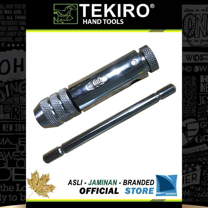GAGANG TAP RACET M5~M12 PEMBUAT DRAT / RATCHET TAP HANDLE TEKIRO