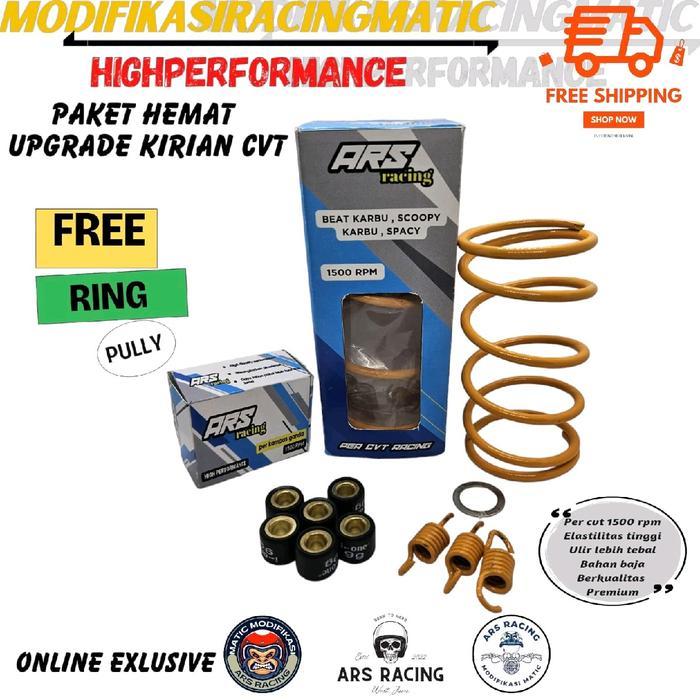 Paket Per Cvt Racing Beat - Scoopy Karbu - Spacy Karbu Paket Per Cvt Racing 1500 Rpm Upgrade Cvt