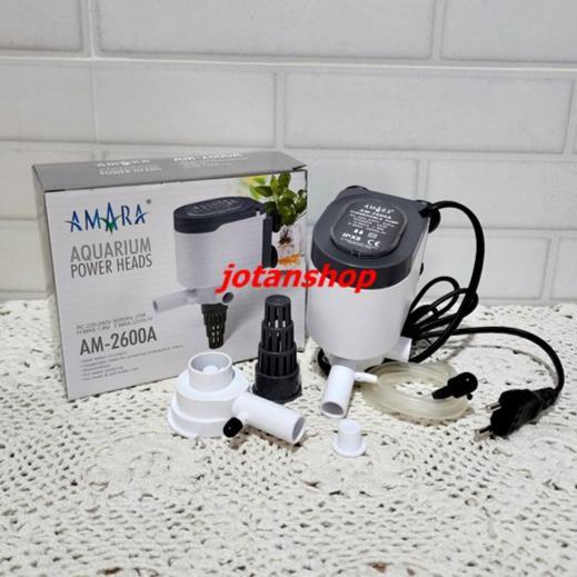 AMARA AM 2600 A AM2600 2600A Mesin Pompa celup Power Heads Aquarium PH