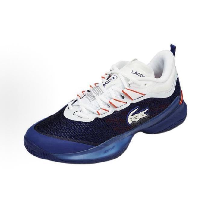 [Sepatu Tenis] Lacoste - Lt23 White Navy 100% Authentic