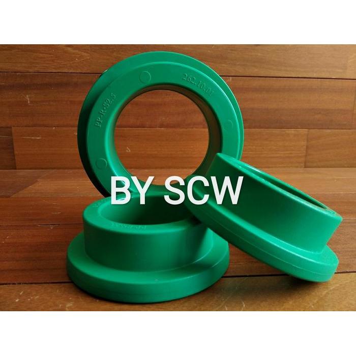 Flange PPR 2 1/2" Inch 75mm Stub End Flange Fitting Pipa PPR