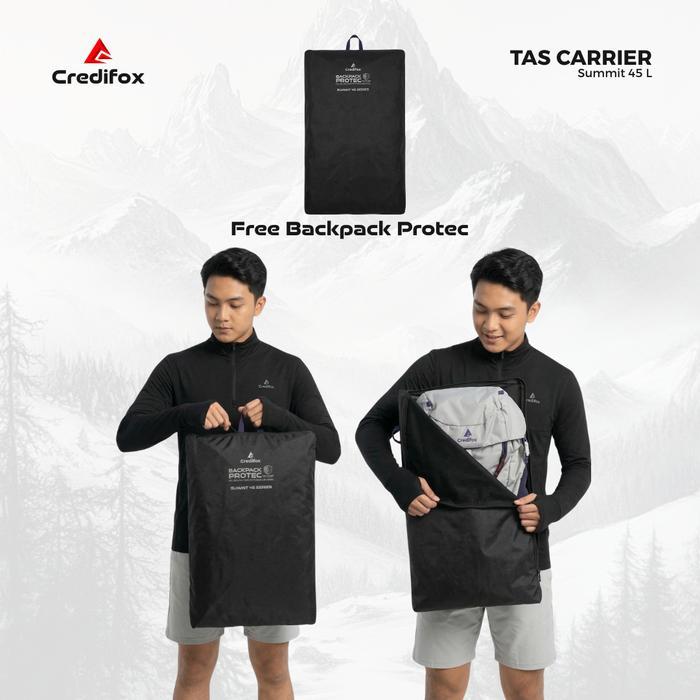 Promo Credifox Tas Ransel 45Liter Summit Series - Tas Carrier 45Liter - Tas Keril Outdoor - Tas