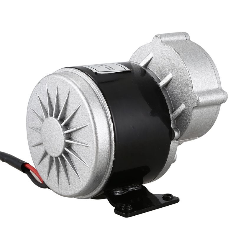 MY1016Z 24V 250W Brushed DC Electric Motor Gear Reduction Reducer With 9 Tooth Sprocket E-Bike