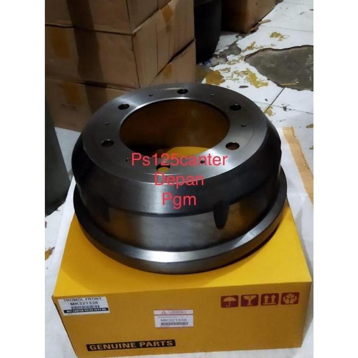 Tromol Depan Brake Drum Front Mitsubishi Canter 125 Hd Berkualitas