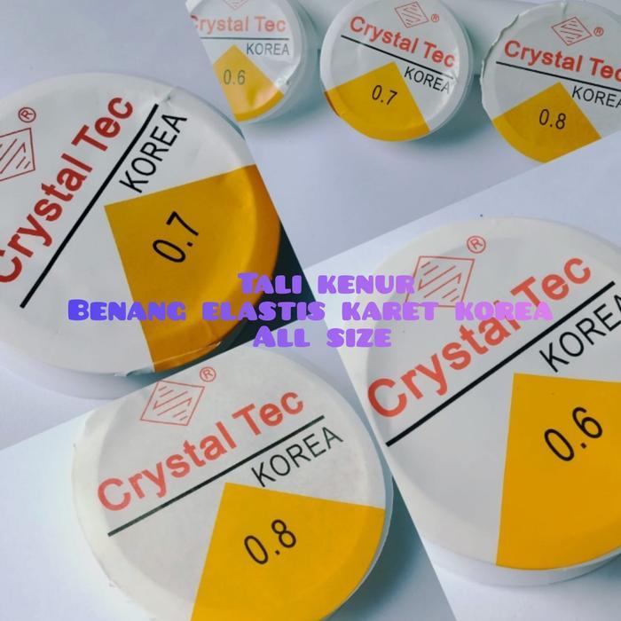Tali kenur benang elastis karet Korea all size