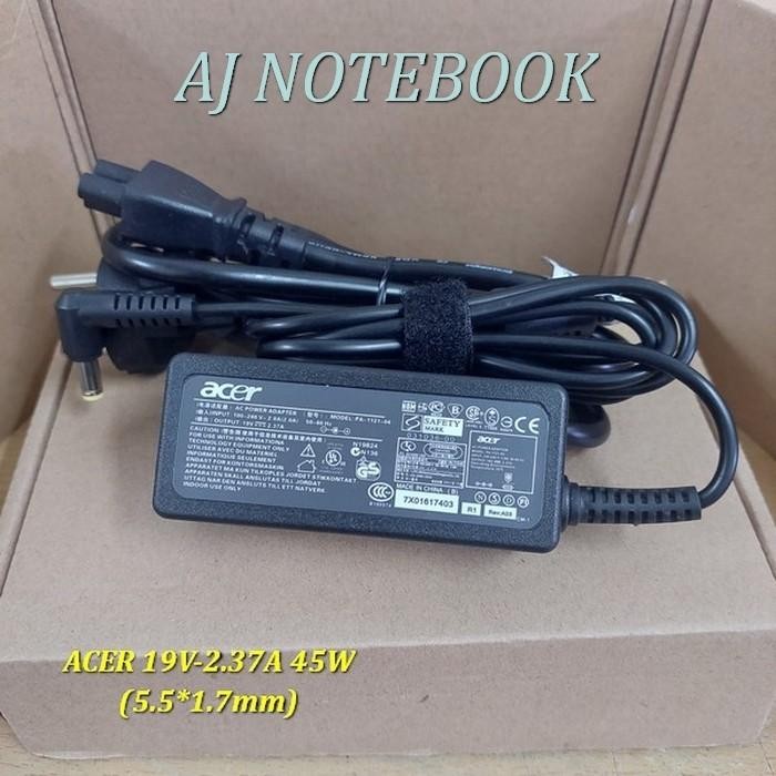 NEW PRODUK ADAPTOR CHARGER ACER ES1-111 ES1-131 ES1-432 (19V 2.37A) -AJNB WITANI63