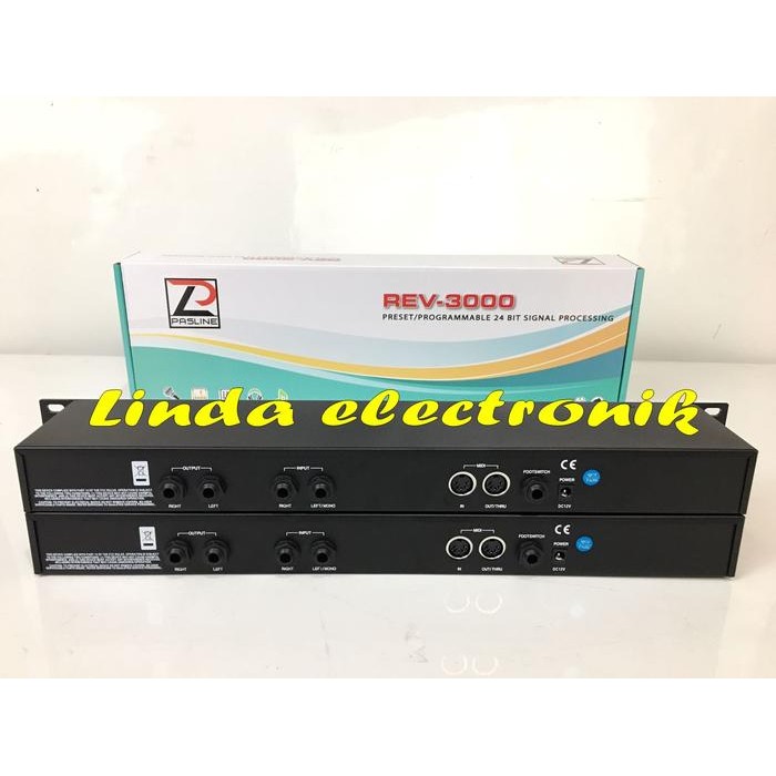 Efek Vokal Pasline Reverb 3000 / REV3000 / Rev 3000 Effect Vocal