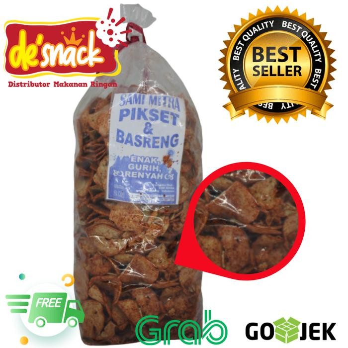 

SNACK/CEMILAN/MAKANAN RINGAN BASRENG PEDAS MEREK SAMI MITRA