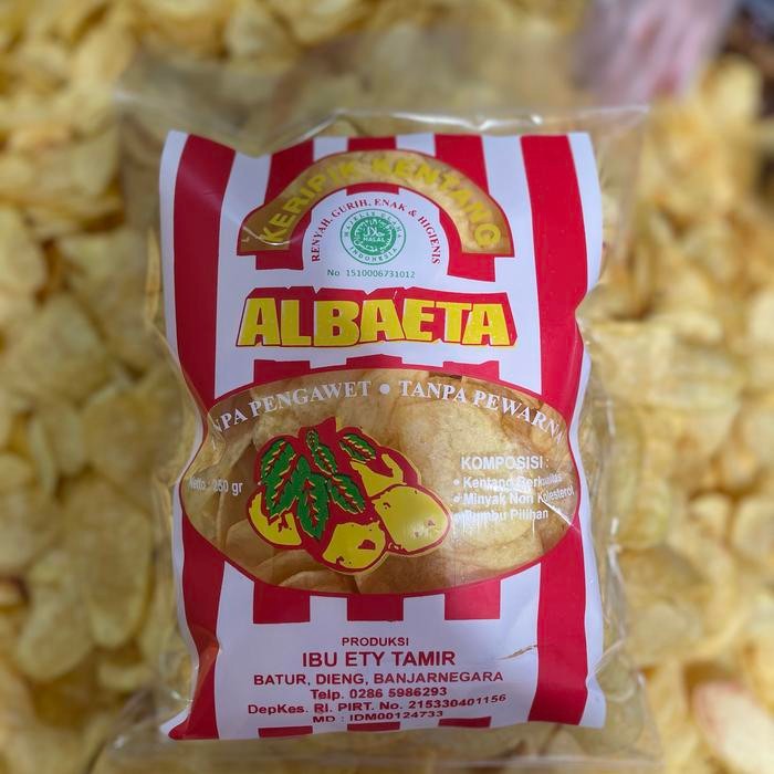 

KERIPIK KENTANG ALBAETA ORIGINAL 250 GRAM