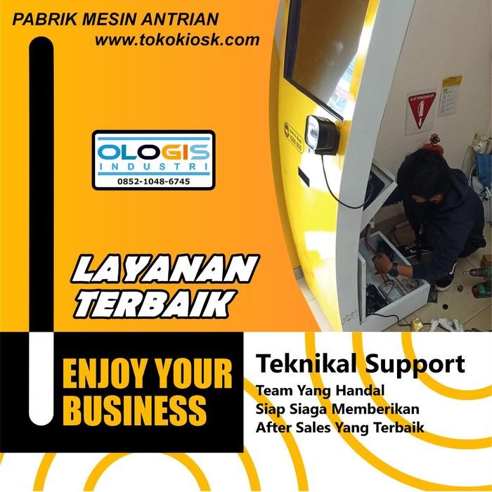 Menarik Jasa Pasang Mesin Antrian / Mesin Anjungan Mandiri Jabodetabek Terlariss 