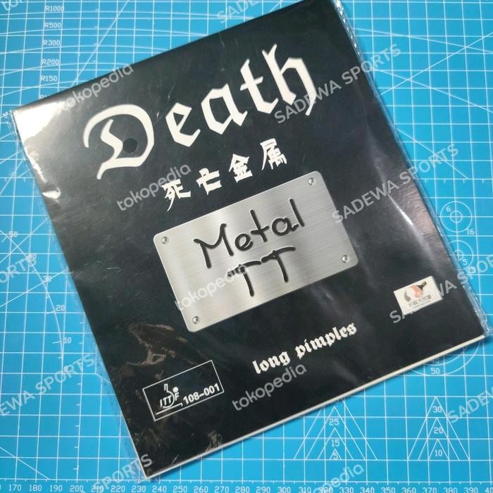 DEATH METAL TT - BINTIK PANJANG ITTF RESMI JAHAT KAYAK PROSES MANTAB