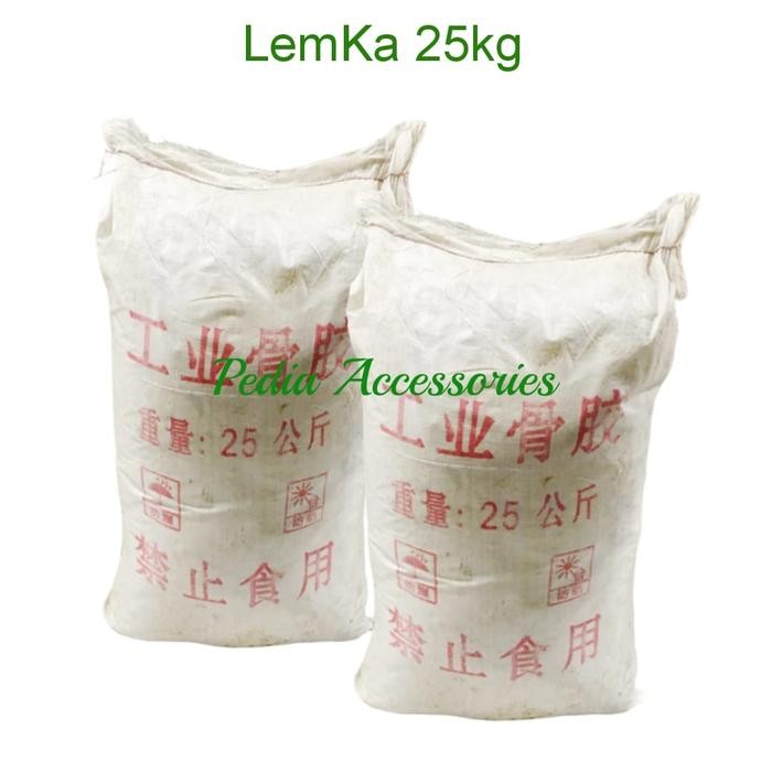 

LEM ANCUR 25KG LEMKA LEM ANCHOR BUTIRAN GELATIN BUTIR BONE GLUE
