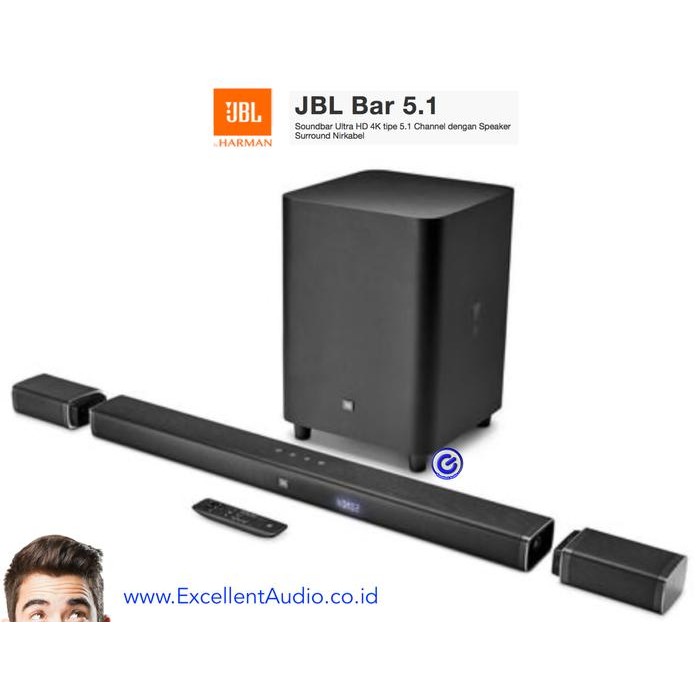 Soundbar JBL Bar5.1 Bar 5.1 wireless soundbar home theatre