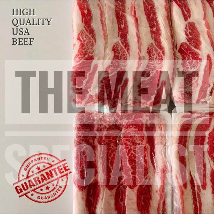 

Pilihan- Beef Shortplate Slice Usa @500 Gram