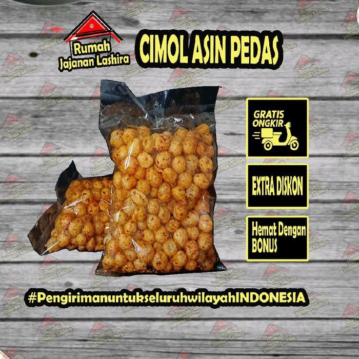 

Pilihan- 500 Gram Cimol Chili Krispy Kering Pedas Daun Jeruk Food Snacks Cemilan Crispy