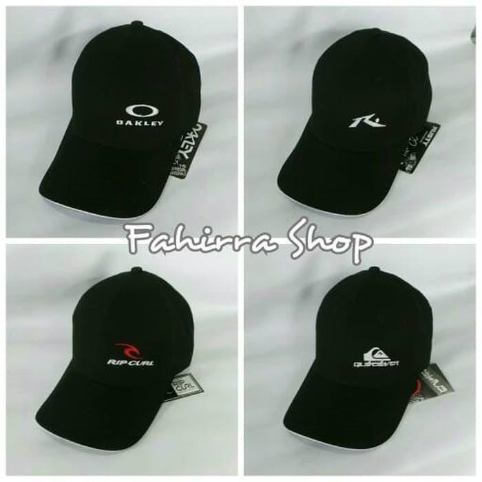 New // New Topi Surfing Murah Trendy Merk Oakley, Rusty, Ripcurl Dan // 100% Original