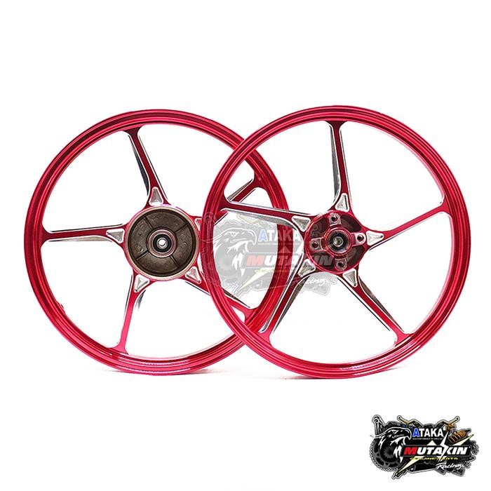 Enkei Mutakin Cnc Velg Ring 17 Ak55 Racing Velk Honda Gl Mp Cb Karisma Supra X 125 Sonic 125 Blade