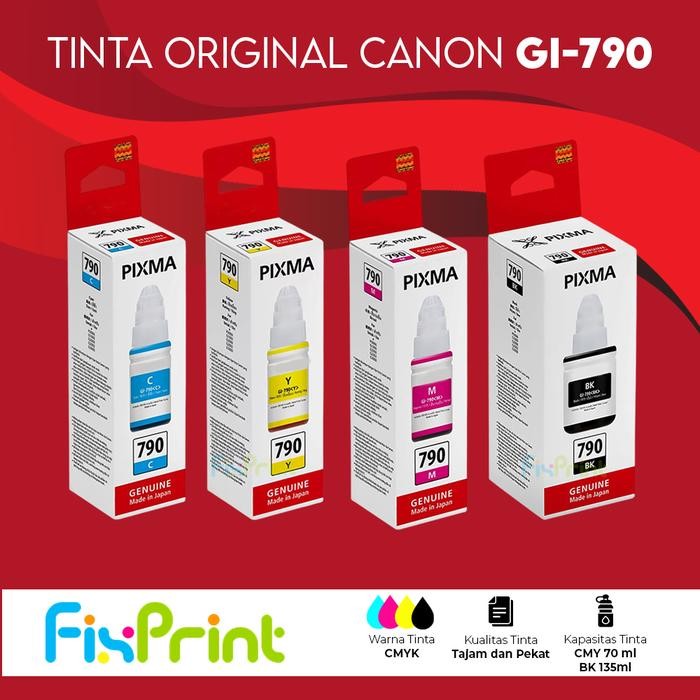 

1 Set Tinta GI790 790 Refill Canon G1010 G2010 G3010 G4010 G1000 G2010