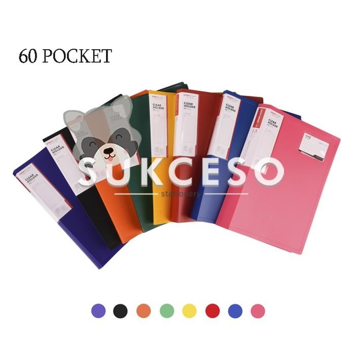 

Inter X Folder Clear Holder Folio F4 Isi 60 Pocket Map Dokumen