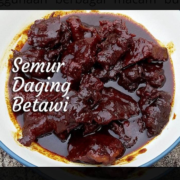 

Pilihan- Semur Daging Sapi Betawi - ( Pasar Qita )