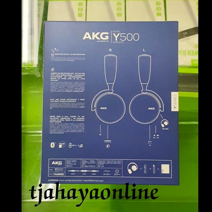 Akg Y500 By Harman Wireless Bluetooth Onear Headphone Headset