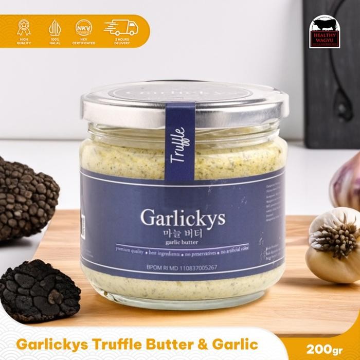 

Pilihan- Garlickys Premium Truffle & Garlic Butter Trufle Garlic Butter
