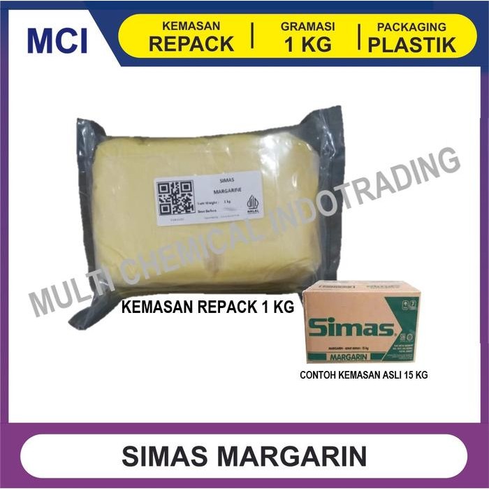

Pilihan- Simas Margarine / Mentega Repack 1 Kg