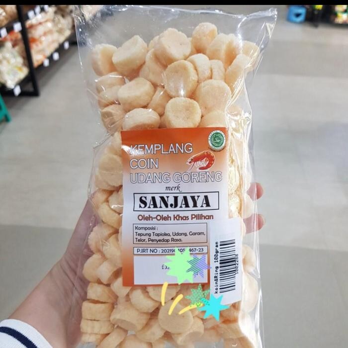 

SIAPKIRIM Kemplang mini udang 200gr kemplang udang makanan khas Bangka READY STOCK