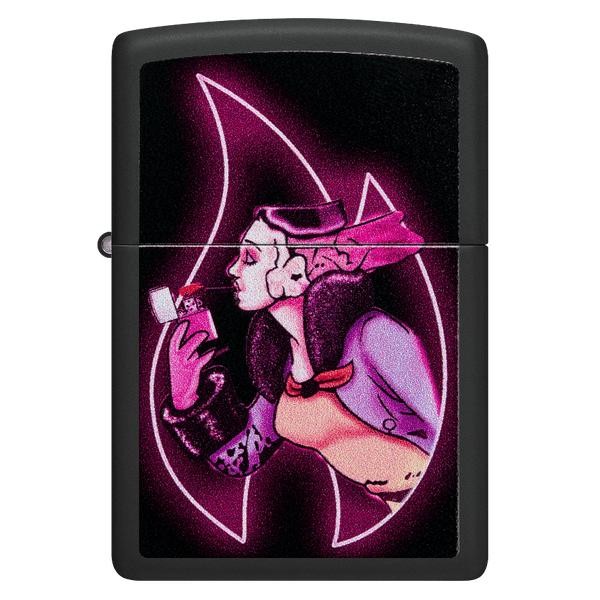 Pilihan- Zippo Windy Glow Design 48139