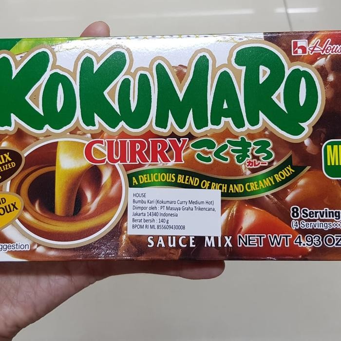 

Stok Baru House KOKUMARO 140gr "Medium Hot/ HOT" - Bumbu kari Jepang