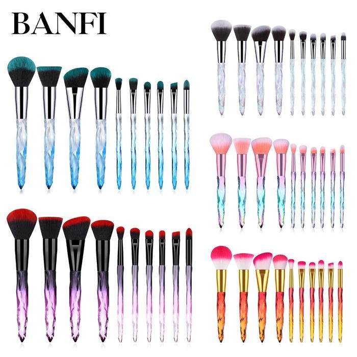 

PROMO PROFESIONAL Kuas Make Up Pro 10 Brush Set Make Up MZL00399X4