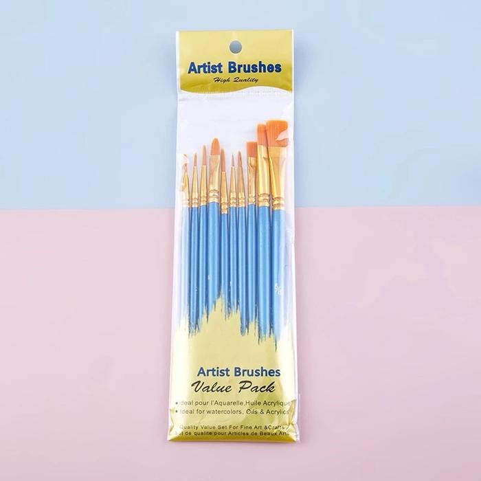 

Artist Brush Set 10 pcc / Kuas Lukis Set 10 murah
