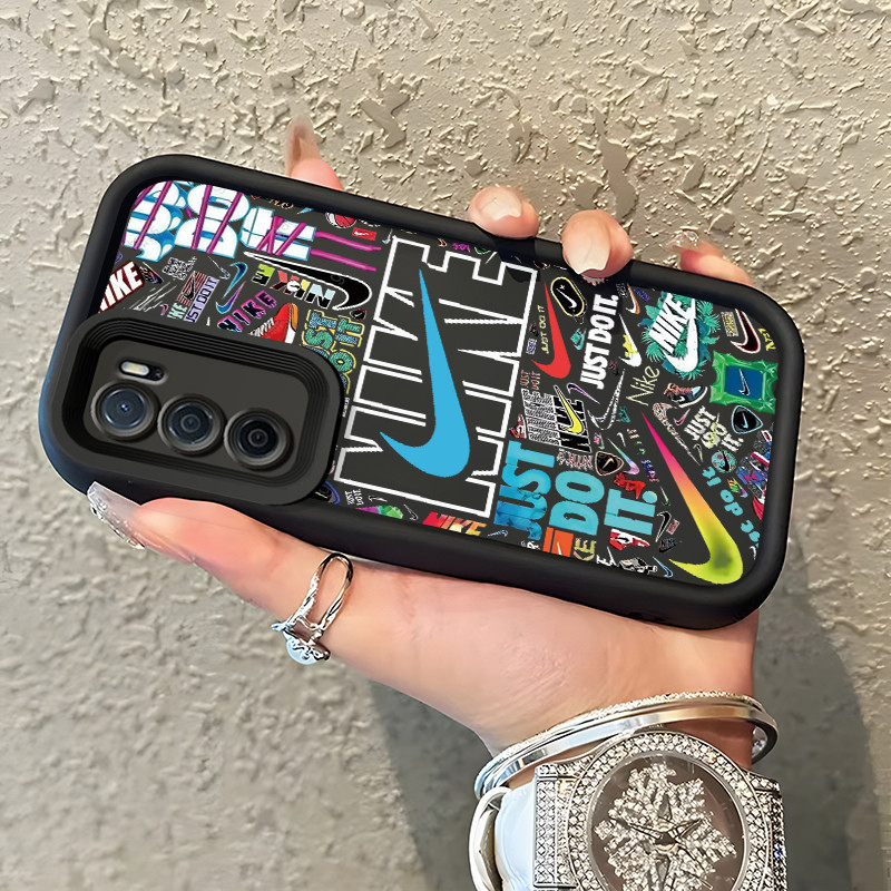 Casing Hp OPPO A16 OPPO A16s OPPO A54s Case Softcase Kesing ponsel Ikon sepatu olahraga pola Casing 