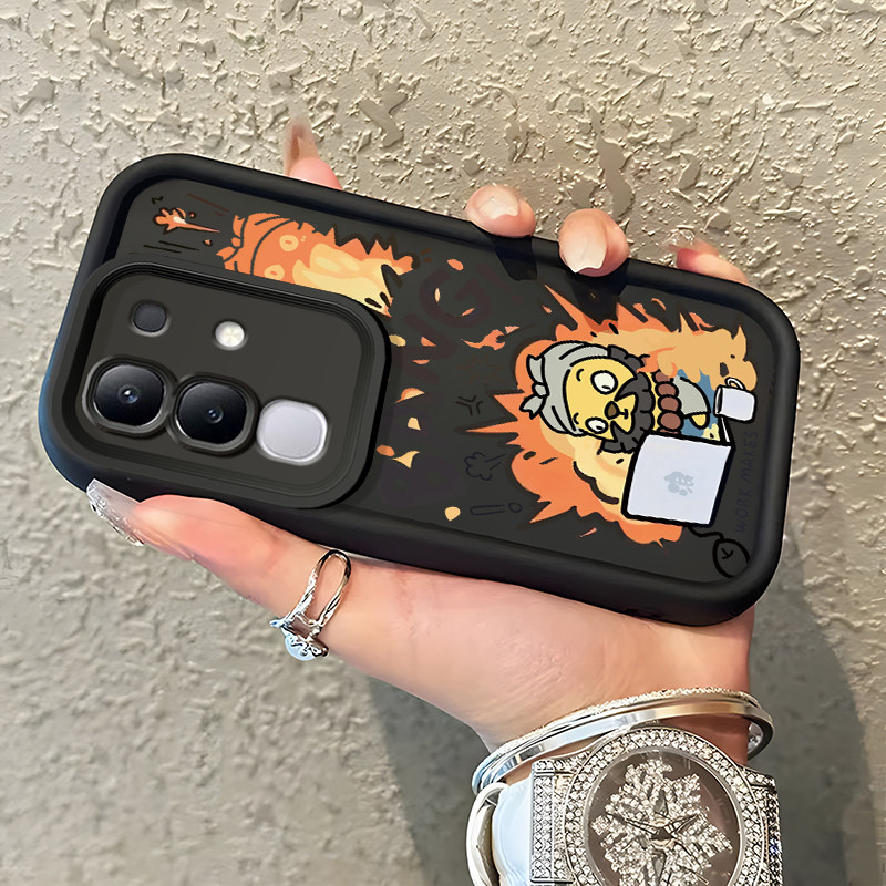 Casing Hp Untuk VIVO Y29 4G Case Softcase Kesing Situasi pekerja saat ini pola Casing silikon Cantik