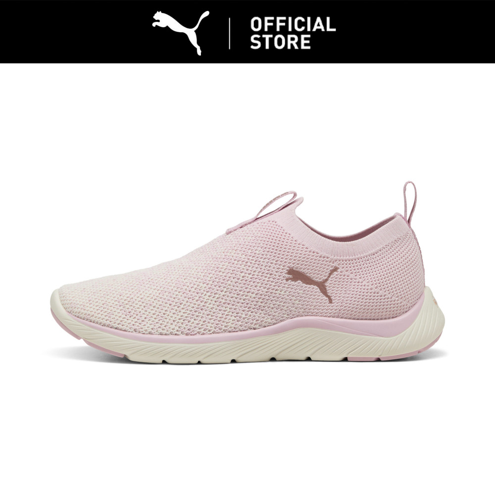 PUMA Sepatu Lari Wanita Softride Remi Slip-on Knit